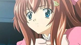 Hentai girl in horny defloration by huge dick - anime