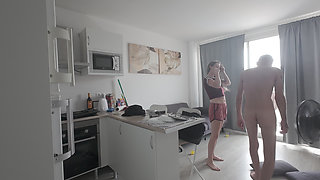 How I Went From Tidying the House to Have Cum in My Mouth