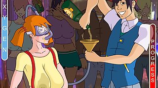 Pokemon Go adventure with Misty and Ash in an epic anime porn scene