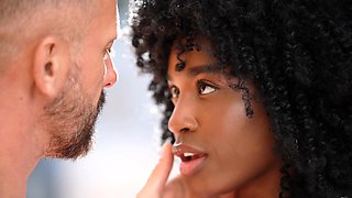 Nicole Kitt enjoys sensual sex with her boyfriend by the pool