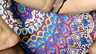 Hot XXX Bhabhi in Black Night Dress