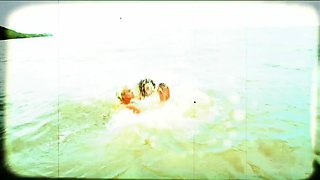 Glamorous experienced blonde and brunette pornstars