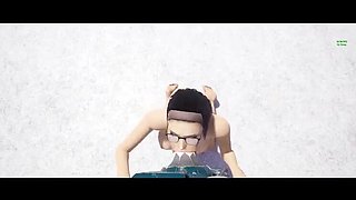 Monster Cock Fucks Alyx Vance - Rough 3D Hentai Sex Animation