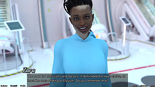 Stranded in Space - Red Haired Step Sister in the Shower