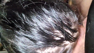 Stepsister Making Sloppy Blowjob with Deepthoart, Cum in Mounth