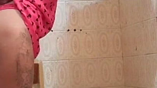 My Stepdad Sneaked Into the Bathroom to Fuck Me 100% Anal