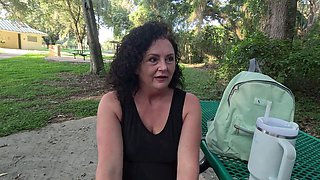 Big ass milf, public flashing, public