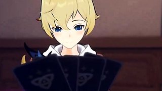 Eula fell asleep [lyusfyuring]