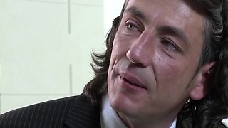 Mandy Bright And Dieter Von Stein In Milf With Big Fake Boobs Gets Cum In Mouth And Glass Of Soda After Being Good Fuck Wife