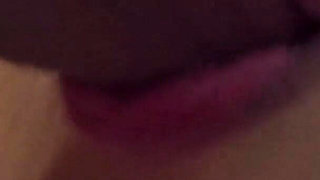 Close-up: Cheating Big Cock Sucking