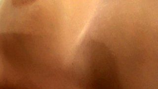 Amateur handjob POV clip that ends with a messy cumshot