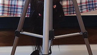 Uncut Behind the Scenes: Candie Cross Latex Tease Escalates to Deep Gagging & Unscripted Pre-shoot Pounding