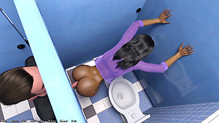 Camila Ep 1 Camila Takes Anonymous Stranger Dick in Bathroom Glory Hole Anal on Her Thick Juicy Ass