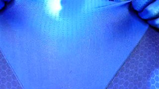 Amateur blondie solo anal masturbation