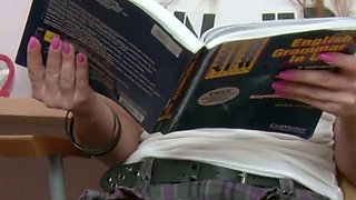 A Young Russian Sex Goddess Fucked Hard in the Ass Without Limits