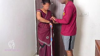 Sexy Komal Doggystyle Fucked Hard by Landlord - Desi Bhabhi Big Tits Creampie