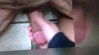 Amateur Cock Play in the Stall