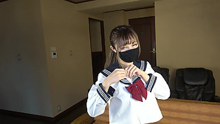 Japanese Beauty. Big-breasted Amateur, Blowjob and Sex. Uncensored, Asian, Hentai, POV