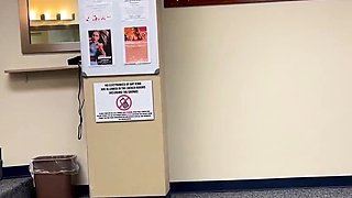 Busty brunette anal solo masturbation