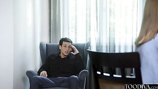 Amatory Angelika Grays and Alex Charger - teacher blowjob smut - TooDiva