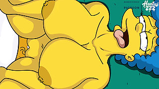 THE SIMPSONS HOMER AND MARGE CARTOON PORN VIDEO