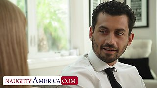 Huge-boobed Milf Sara Jay Hires Immense Black Knob As Her Fresh Gigolo