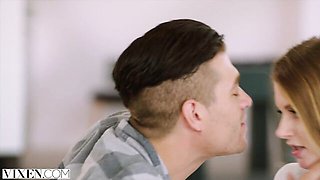Admirable Xander and Bunny's big tits dirt