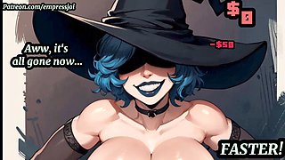 (Hentai JOI) Financial dominatrix Cordelia trains paypig to be her submissive slave (femdom, big tits, degradation)