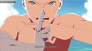 Hinata gives Naruto blowjob