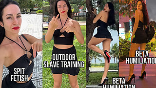 Outdoor Slave Training & Worship Me, Loser