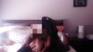 Indian Big Boobs Cheating Wife in bed naked with husband's friend