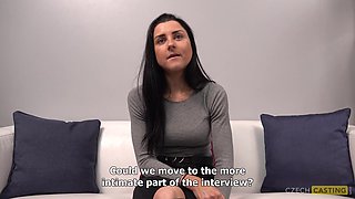 Czech Tereza Mesmerizes in Busty POV Passion