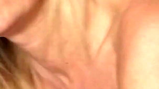 Sensual and sexy blonde milf with shaved pussy and pierced pussy causes all pleasurable orgasms in German amateur