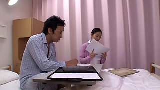 Amazing Japanese slut in Fabulous Nurse JAV movie
