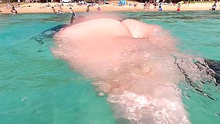 Real amateurs naked outdoor beach orgy