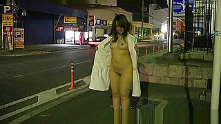 Japanese chubby girl public flashing slide show4