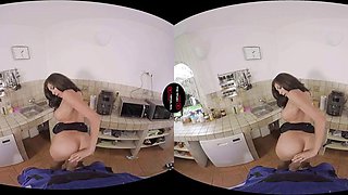 Latina Kitchen Fun VR: Blowjob, Doggy  Cowgirl Porn