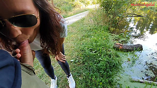 Munichgold's Outdoor Habdjob, Blowjob in the Forest... Have Fun