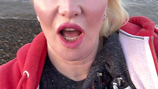 I Walked 25 Miles to Get This Nude Beach Fingering Video!!