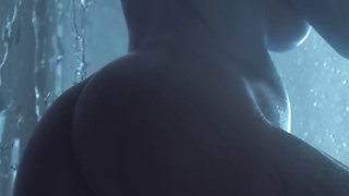 Pregnant Widowmaker Getting Her Tight Purple Pussy Fucked From Behind & Creampied