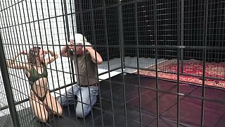 Gorgeous blonde bombshell Britney Young is naughty