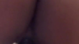 Riding a 13inch Big Fat Dildo with My Tiny Little Petite Pussy