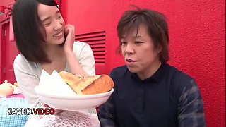 Slim sultry JAV star delivers top level Asian blowjob loving every lick