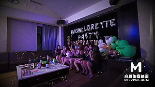 Trailer - MDWP-0033 - Orgy Party In Karaoke Room - Zhao Xiao Han - Best Original Asia Porn Video