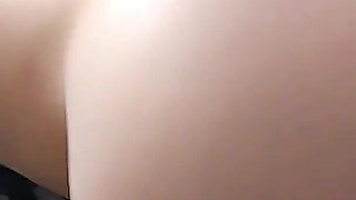 POV - Cum on Step Sister's Beautiful Ass Before Her Date