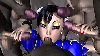 Virgin Fighter Training 2 - Exotic 3D hentai adult clips