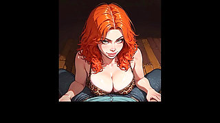 A Hot Redhead Stripper Gives a Lap Dance- Welcome to Port Haven #4 Gameplay