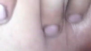 Amateur Pegging Husband Home