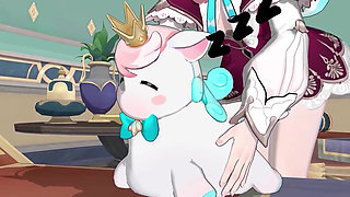 Honkai Star Rail - Hyacine X Caelus Passionate Sex - 3D Hentai Animation