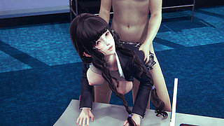 Hot Asian Secretary Fucked Right In The Office - 3D HENTAI